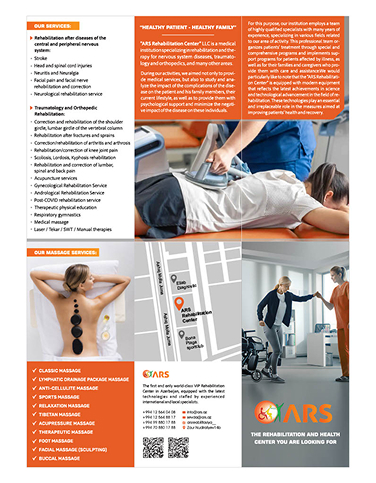 ARS NuRaX Rehabilitation Centre facility